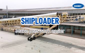 Ship loaders make port work easier
