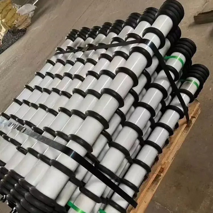 Rubber Disc Return Roller for Belt Conveyor.webp