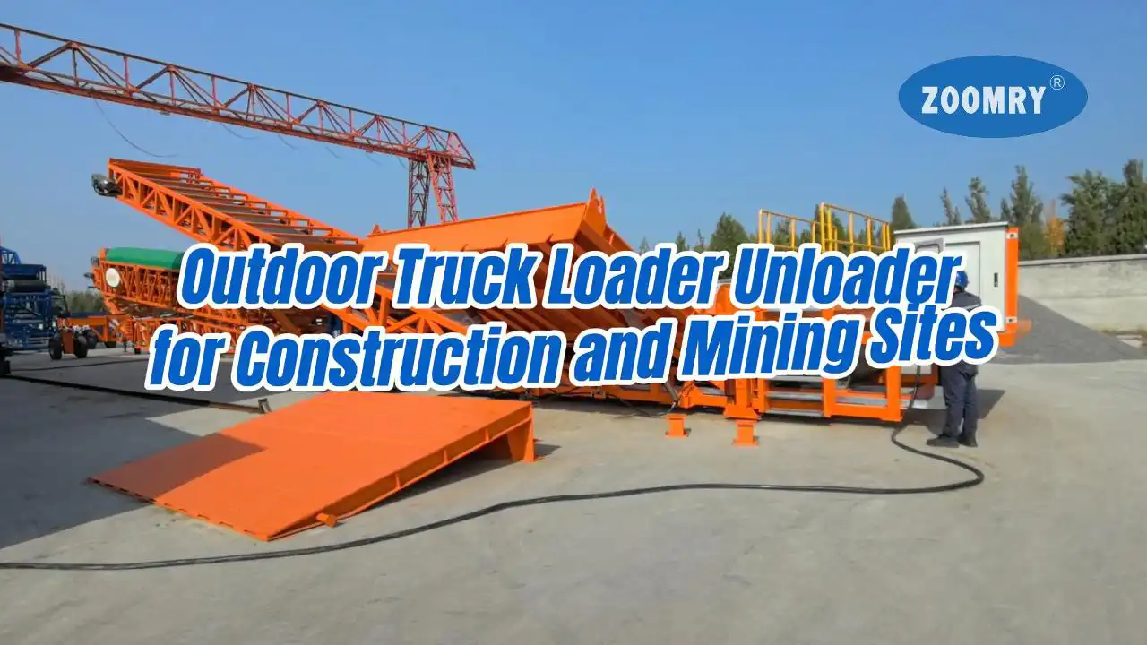 Outdoor Truck Loader Unloader for Construction and Mining Sites