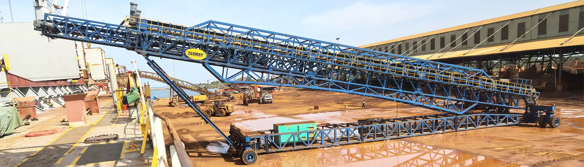 mobile ship loader