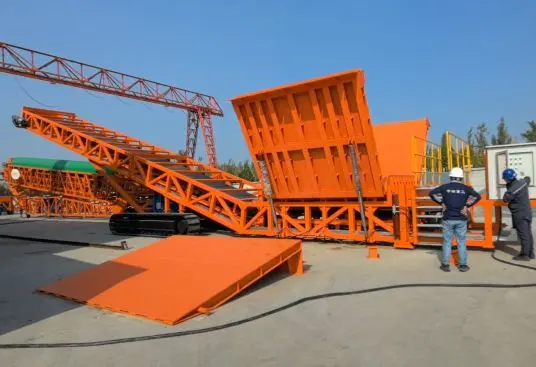 Technical Analysis of Intelligent Hydraulic Integrated Mobile Truck Unloader