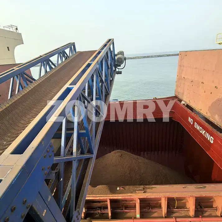 Mobile ship loader