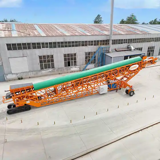 Tracked Radial Stacker
