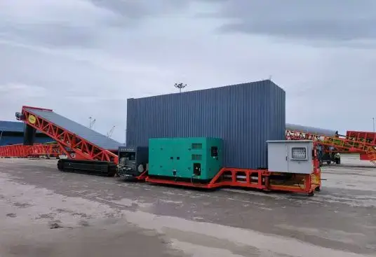 1800 tons per hour mobile truck unloader, 2025 efficient bul